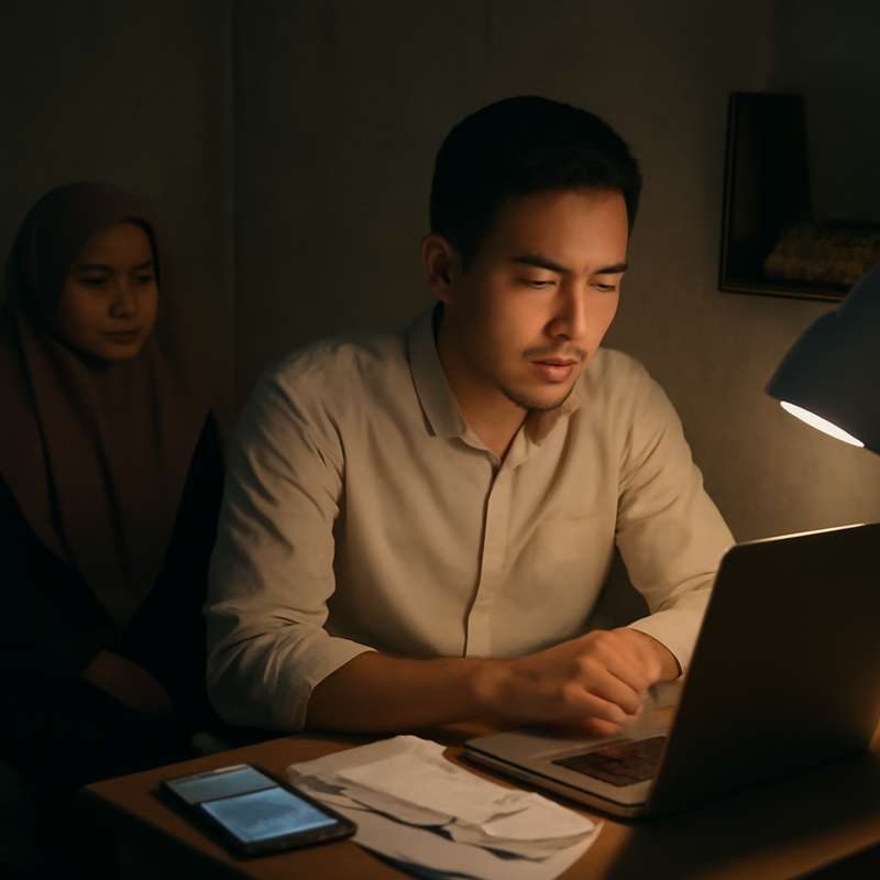 Kenapa Pikiran Makin Ramai Saat Hati Ingin Tenang?